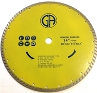 Picture of DB3773  14-in. Continuous Rim Turbo Saw Blade 