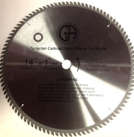 TCP11 Circular Saw Blade Carbide 14" 100T for WOOD Suitable for table, chop & miter.saw-alternate view