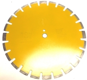 Picture of DW119  16IN Asphalt and Green Concrete Premium series High Speed Diamond Blades for Abrasive Materials