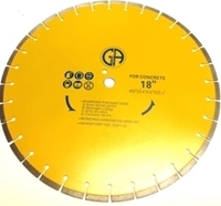 Picture of DW112 18-in Silver Brazed blade for Concrete