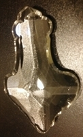 Picture of P33A  63x42mm Crystal Leaf