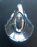 Picture of P887A 50mm Crystal Leaf 