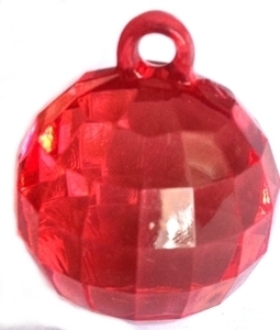 Picture of AC302R 25mm RED acrylic crystal ball 
