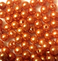 Picture of BD8R3  8mm GOLD round plastic beads