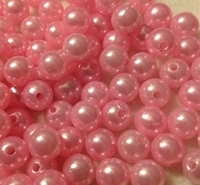Picture of BD10R4A 10mm LIGHT PINK round plastic beads