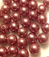 Picture of BD10R13A 10mm LIGHT BROWN round plastic beads