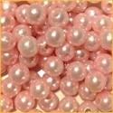 Picture of BD8R4A  8mm LIGHT PINK round plastic beads