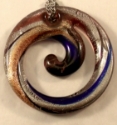 Picture of GP22 Hand Made Fused Glass Jewerly