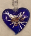 Picture of GP28 Hand Made Fused Glass Jewerly-Heart