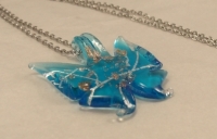Picture of GP35 Hand Made Fused Glass Jewerly-Butterfly